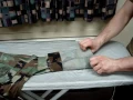 How to roll BDU sleeves