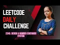 Leetcode 2349 Design a Number Container System Java Simple Approach Hashing