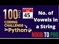 Day 45 100 Days Coding Challenge in Python