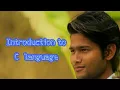 C Programming 1 Introduction to C Language Installing Code Blocks