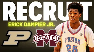 2028 5-Star Erick Dampier Jr Recruit Update - Talks Purdue And Mississippi State