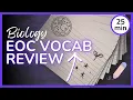 Biology EOC Vocabulary Review Study Session 25 min