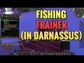 Darnassus Fishing Trainer Location WoW Classic