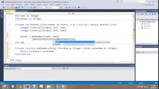 VB Function Calling to It