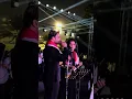 اصيل هميم وعلي هميم يغنون مايهزني على المسرح اول مرة