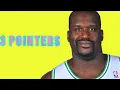 Every 3 Pointer Of Shaquille O Neal s Career