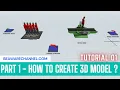 How To Make First 3D model in Flexsim Part 1 Flexsim Tutorial For Beginners Flexsim Basics