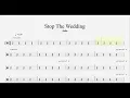 Stop The Wedding - Ashe - Drum Transcript