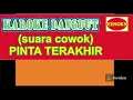 Download Lagu Karoke Dangdut Lawas (PINTA TERAKHIR) Suara Cowok