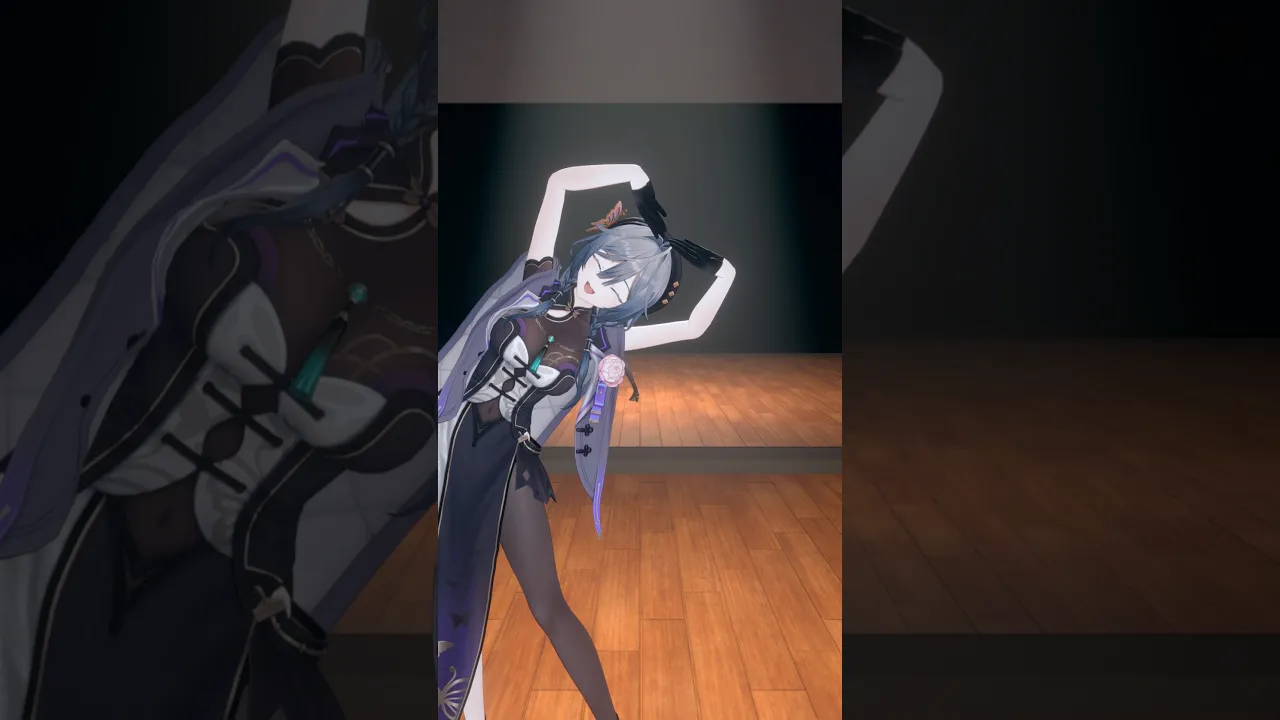革命道中 踊ってみた【綺沙良/にじさんじ】#踊ってみた #shorts