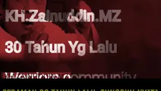 Download KH. ZAINUDIN MZ|SUNGGUH NYATA__DAhSyATnyA Mukjizat AL,QurAN MP3