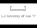 Find if there is subarray with 0 sum