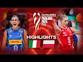 Italy 🇮🇹 vs. Poland 🇵🇱 - Quarter Final | Highlights | Women's World Championships 2025