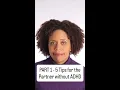 5 Tips for the Partner without AD