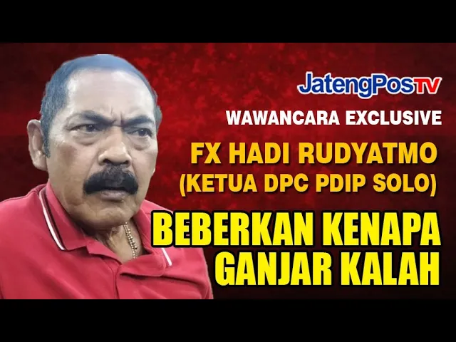 Download MP3 BARU: WAWANCARA RUDY PDIP SOLO KENAPA GANJAR JEBLOK/JATENGPOSTV