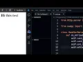 how to make web server using python