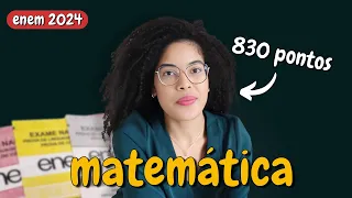 Como ESTUDAR MATEMÁTICA EM 1 MÊS para o ENEM 2024