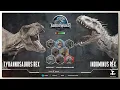 Download Lagu T-Rex vs Indominus Rex with Healthbars