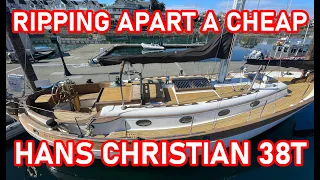 the BRUTAL take down of a Hans Christian 38T – Ep 237 – Lady K Sailing