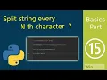 Split string every nth character python