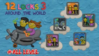 12 LOCKS 3 Around The World All Levels Walkthrough 