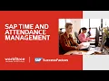 Stop managing timecards manually SAP Time and Attendance Management by WorkForce Software