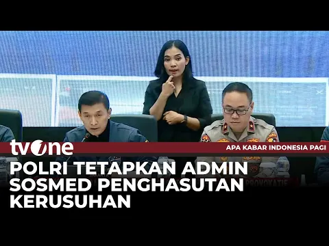 Tim Siber Polri Ungkap Ratusan Akun Medsos Penyebar Hasutan dan Provokasi saat Demo DPR
