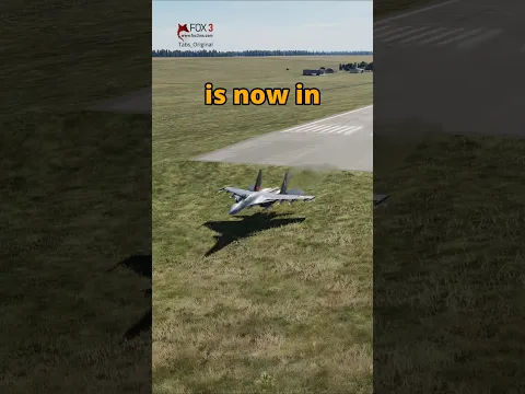 Takeoff Without Landing Gear!? #DCS
