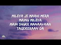 Fakira Lyrics - Student of the Year 2 | Sanam Puri, Neeti Mohan • tu puch naiyo haal fakira da