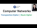 Computer Networks Route Cipher Hindi