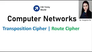 Computer Networks Route Cipher Hindi
