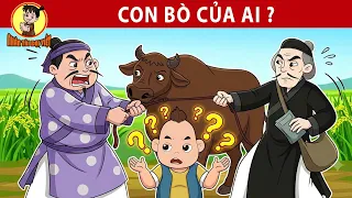 CON BÒ CỦA AI ?  | Truyện Dân Gian Việt Nam Có Ý Nghĩa Sâu Sắc | Phim hoạt Hình 2026