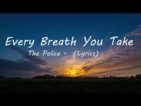 Download MP3 The Police   Every Breath You Take (Lyrics)