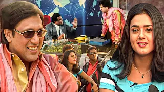 govinda preity zinta u0026 satish kaushik on the sets of khullam khulla pyaar karen 2005 fun bts