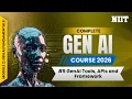 Generative AI Tools APIs Frameworks Explained How GenAI Is Built NIIT GenAI Course M2S5