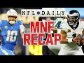 Lagu Eagles-Chargers MNF Recap | Jalen Hurts 4 INTs, Chargers Fall Forward + Philip Rivers RETURNS?