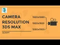 Camera Resolution Mod Script 3ds Max Eris Graphic