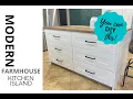 IKEA Hack DIY Kitchen Island Organizing How To Cost