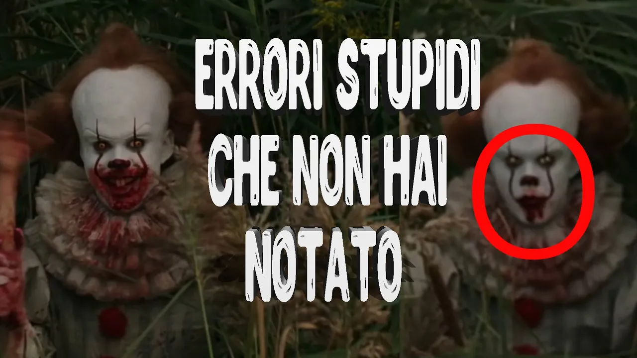"IT" 100 ERRORI che NON hai NOTATO. 😳😳