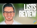 Python Day 35 Part Python Lists Review
