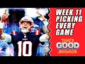 Week 11 NFL Game Picks