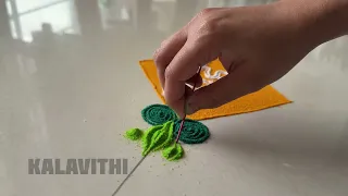 Day 28/100 | Rakshabandhan Special | Rakhi Special | Simple rangoli designs