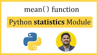 Python mean function statistics module Amit Thinks