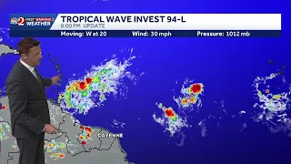 Tropical depression could form in Atlantic this weekend