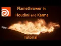 How to make a Flamethrower in Houdini PyroFX Karma