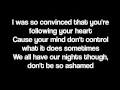 Drake ft. Rihanna - Take Care (LYRICS)