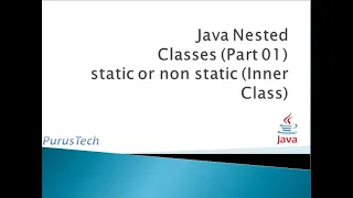 Java Nested Class 01 - Part-39