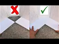 Download Lagu Young Man with great tiling skills -Great tiling skills -Great technique in construction PART 55.