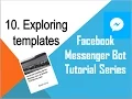 Facebook Messenger Bot Tutorial using Python Exploring templates