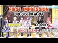 Hololive Gen 0 s first impression seeing every new Hololive members ReGLOSS